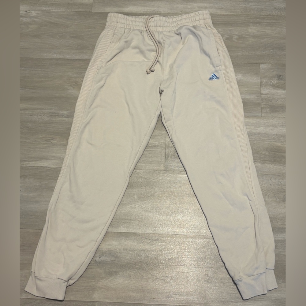 adidas Men's Off-White Joggers